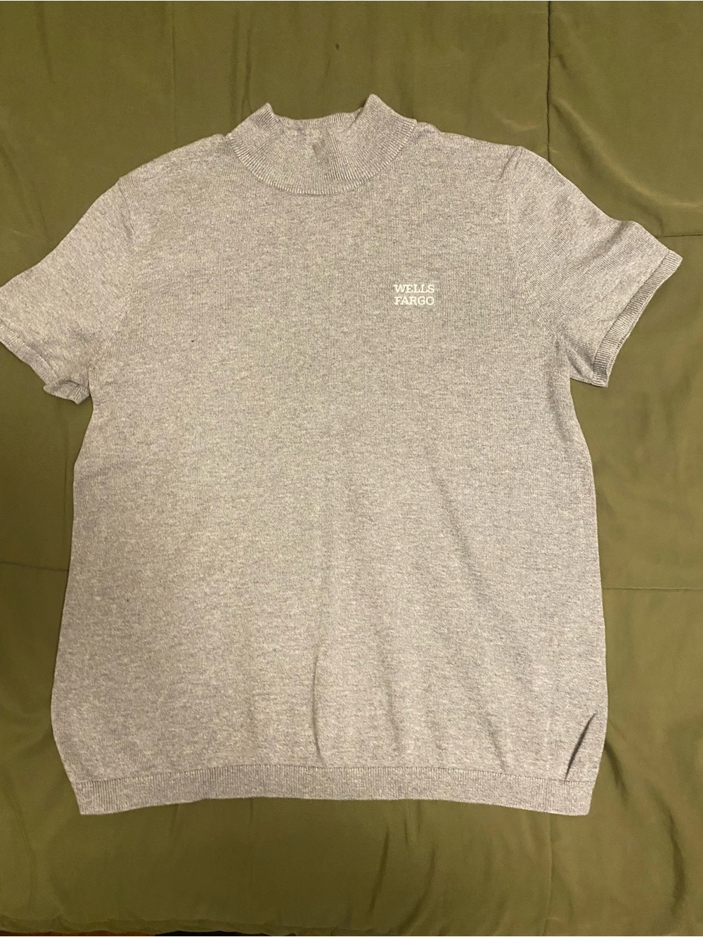 Short-Sleeve Knit Sweater